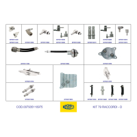 Magneti Marelli - Zestaw 79 złączek do urządzenia do wymiany płynu ATF